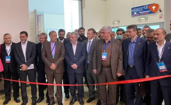  با حضور وزیر صمت و سفیر ایران در روسیه صورت گرفت؛ افتتاح غرفه ایران خودرو در نمایشگاه بین المللی مسکو
