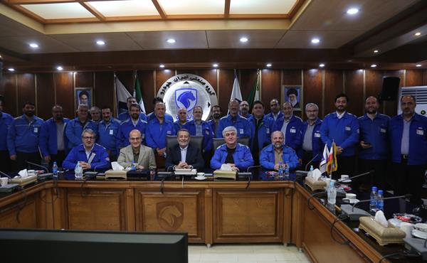  مراسم تودیع و معارفه مدیر عامل شرکت طراحی مهندسی و تامین قطعات ایران خودرو (ساپکو)برگزار شد