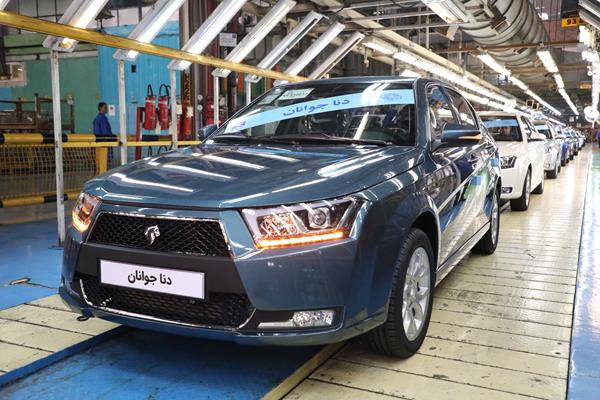  ۸۶ درصدی تولید در گروه صنعتی ایران خودرو