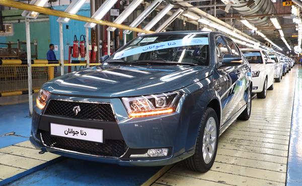  ۸۶ درصدی تولید در گروه صنعتی ایران خودرو