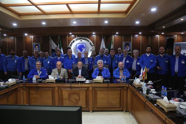  مراسم تودیع و معارفه مدیر عامل شرکت طراحی مهندسی و تامین قطعات ایران خودرو (ساپکو)برگزار شد