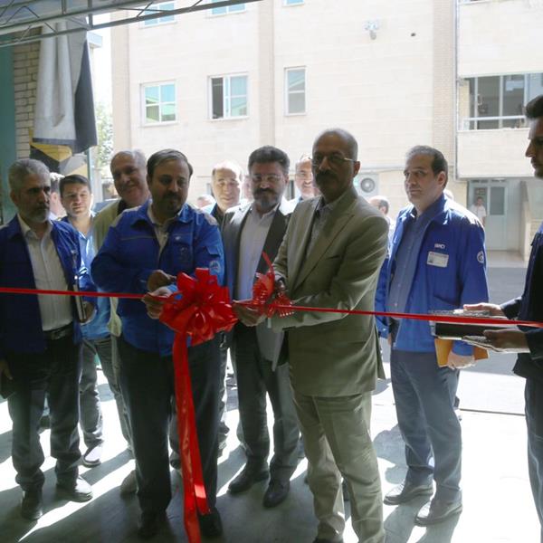 افتتاح خط تولید موتور شیشه بالابر و موتور پمپ بنزین محصولات ایران خودرو